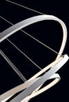 Lampadari-moderni-Illuminando-ANELLI-3-LED-sospensione-metallo-bianco-cerchi-interni-58W-4060LM