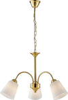 Lampadario 1162 Oro 3Xe14 60X37,9Cm Illuminazione/Illuminazione per interni/Lampadari lampade a sospensione e plafoniere/Lampadari Led Mall Home - Napoli, Commerciovirtuoso.it