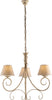 Lampadario-3-Luci-Vienna-Ferro-Avorio-E-Oro-Con-Paralumi-In-Pvc