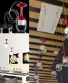 LAMPADARIO 6 PENDENTI LAMPADA CALICE ROSSO A SOFFITTO LUCE LED PENDENTE PORTALAMPADA  Trade Shop italia - Napoli, Commerciovirtuoso.it