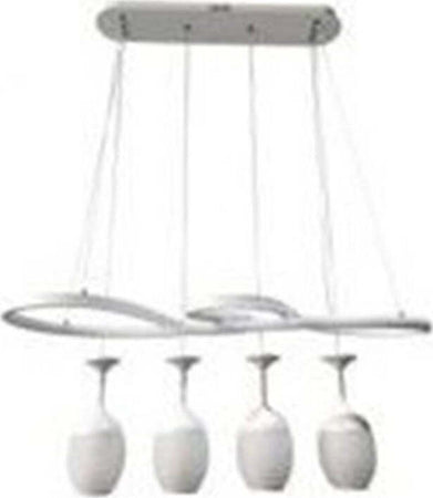 Lampadario-A-Led-Curve-Bianco-4-Punti-Luce-68-Watt-Luce-3000k-4000k-6500k-Lp-24b