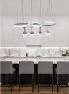 Lampadario A Sospensione Led Stile Moderno Curve Bianco 4 Punti Luce 68 W Lp-24b Casa, arredamento e bricolage > Illuminazione da interno > Lampadari Trade Shop italia - Napoli, Commerciovirtuoso.it