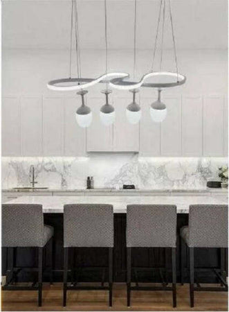 Lampadario-A-Led-Curve-Bianco-4-Punti-Luce-68-Watt-Luce-3000k-4000k-6500k-Lp-24b