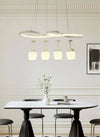 Lampadario-A-Led-Curve-Bianco-4-Punti-Luce-68-Watt-Luce-3000k-4000k-6500k-Lp-24b