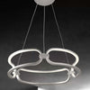 Lampadario a Soffitto Modello Ginevra Di Novecento Luce Led in Alluminio Nikel Satinato 51w 4000 K Diametro 45 X Altezza 120 Cm Casa e cucina/Illuminazione per interni/Lampadari lampade a sospensione e plafoniere/Lampadari Ideart - Valdilana, Commerciovirtuoso.it