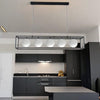 Lampadario-A-Sospensione-5-X-Sfera-In-Vetro-Bianco-Moderno-Metallo-Nero-B89-Universo