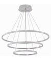 Lampadario A Sospensione 51 W Led Forma Pianeta Bianco 3 Colorazione Luce A64-3c