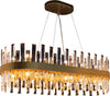 Lampadario-A-Sospensione-Contemp-Zenna-Metallo-Cristallo-Oro-Satinato-28-Led-G9