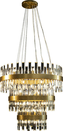 Lampadario-A-Sospensione-Contemp-Zenna-Metallo-Cristallo-Oro-Satinato-42-Led-G9