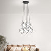 Lampadario-A-Sospensione-Contemporaneo-Cube-Metallo-Nero-3-Luci-G9