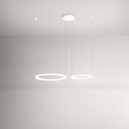Lampadario-A-Sospensione-Contemporaneo-Edge-Alluminio-Bianco-Led-Integrato-99W