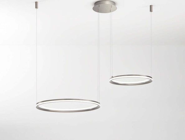 Lampadario-A-Sospensione-Contemporaneo-Edge-Alluminio-Grigio-Led-Integrato-99W