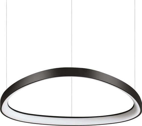 Lampadario-A-Sospensione-Contemporaneo-Gemini-Metallo-Nero-Led-48W-3000K-Ip20