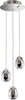 Lampadario-A-Sospensione-Contemporaneo-Golden-Egg-Cromo-Vetro-Pulegoso-Led-14,4W