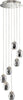 Lampadario-A-Sospensione-Contemporaneo-Golden-Egg-Cromo-Vetro-Pulegoso-Led-33,6W