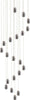 Lampadario-A-Sospensione-Contemporaneo-Golden-Egg-Cromo-Vetro-Pulegoso-Led-96W