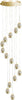 Lampadario-A-Sospensione-Contemporaneo-Golden-Egg-Oro-Vetro-Pulegoso-Led-67,2W