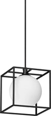 Lampadario-A-Sospensione-Contemporaneo-Lingotto-Metallo-Nero-1-Luce-G9-4W-3000K