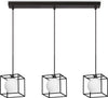 Lampadario-A-Sospensione-Contemporaneo-Lingotto-Metallo-Nero-G9-4W-3000K-Ip20