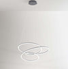 Lampadario-A-Sospensione-Contemporaneo-Spira-Alluminio-Grigio-Led-Integrato-96W