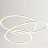 Lampadario-A-Sospensione-Contemporaneo-Spira-Alluminio-Oro-Led-Integrato-96W