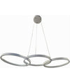 Lampadario A Sospensione Da Soffitto 3 Anelli Tre Tonalità Di Colore 40w B63-b3c