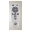 Lampadario A Sospensione Led 18w Rettangolare Bianco Cristallo Telecomando 32002