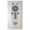 Lampadario A Sospensione Led 68w 3 Rettangoli Cristallo Telecomando Bianco 32095