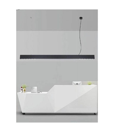 Lampadario A Sospensione Lineare A Led 42 W Lampada Da Soffitto Minimal A70-n3c
