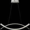 Lampadario A Sospensione Moderno 2 Linee Curve Incrociate Luce 4000k 6500k Lp-27 Casa, arredamento e bricolage > Illuminazione da interno > Lampadari Trade Shop italia - Napoli, Commerciovirtuoso.it