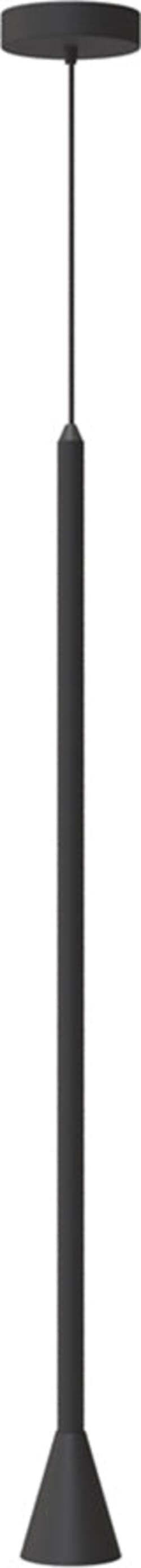 Lampadario-A-Sospensione-Moderno-Arrow-Metallo-Nero-1-Luce-Gu10-40W