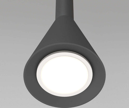 Lampadario-A-Sospensione-Moderno-Arrow-Metallo-Nero-1-Luce-Gu10-40W