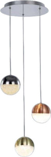 Lampadario-A-Sospensione-Moderno-Atomo-Metallo-3-Sfere-Mix-Cristallo-Led-14,4W