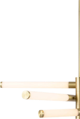 Lampadario-A-Sospensione-Moderno-Axis-Alluminio-Oro-Acrilico-3-Luci-Led-28W