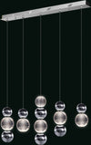 Lampadario-A-Sospensione-Moderno-Brillante-Acrilico-E-Metallo-Cromo-Led-27W