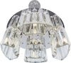 Lampadario-A-Sospensione-Moderno-Colline-Acciaio-Cromo-4-Luci-G9-40W