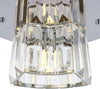 Lampadario-A-Sospensione-Moderno-Colline-Acciaio-Cromo-4-Luci-G9-40W