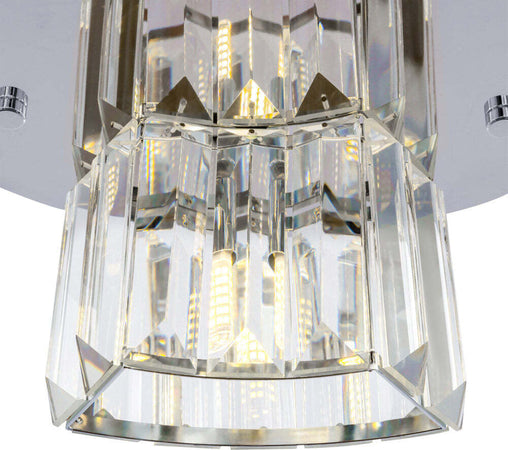 Lampadario-A-Sospensione-Moderno-Colline-Acciaio-Cromo-4-Luci-G9-40W