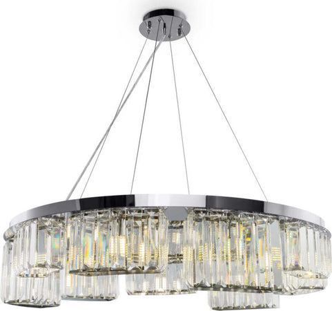 Lampadario-A-Sospensione-Moderno-Colline-Acciaio-Cromo-9-Luci-G9-40W