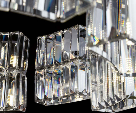 Lampadario-A-Sospensione-Moderno-Colline-Acciaio-Cromo-9-Luci-G9-40W