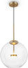 Lampadario-A-Sospensione-Moderno-Cometa-Metallo-Oro-Vetro-1-Luce-Led-12W