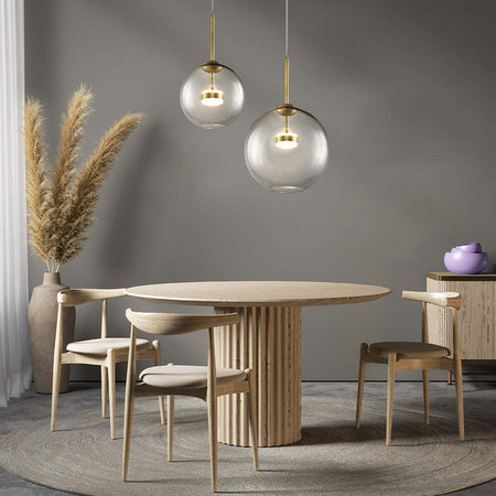 Lampadario-A-Sospensione-Moderno-Cometa-Metallo-Oro-Vetro-1-Luce-Led-12W