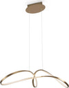 Lampadario-A-Sospensione-Moderno-Curve-Alluminio-Oro-1-Luce-Led-42W