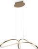 Lampadario-A-Sospensione-Moderno-Curve-Alluminio-Oro-1-Luce-Led-42W