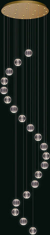 Lampadario-A-Sospensione-Moderno-Diamante-Acrilico-Oro-20-Luci-A-Sfera-Led-84W