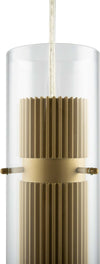 Lampadario-A-Sospensione-Moderno-Dynamics-Alluminio-Oro-Vetro-1-Luce-Gu10-50W