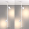 Lampadario-A-Sospensione-Moderno-Elti-Alluminio-Bianco-2-Luci-Gu10-50W