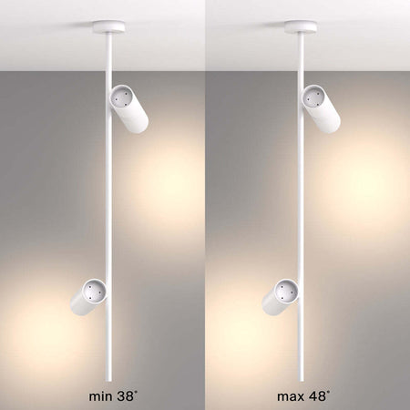 Lampadario-A-Sospensione-Moderno-Elti-Alluminio-Bianco-2-Luci-Gu10-50W
