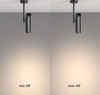 Lampadario-A-Sospensione-Moderno-Elti-Alluminio-Nero-1-Luce-Gu10-50W-Ip20