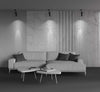 Lampadario-A-Sospensione-Moderno-Elti-Alluminio-Nero-1-Luce-Gu10-50W-Ip20